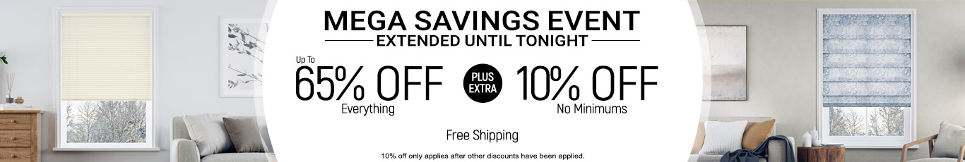 Up to 65% off everything + 10% off 