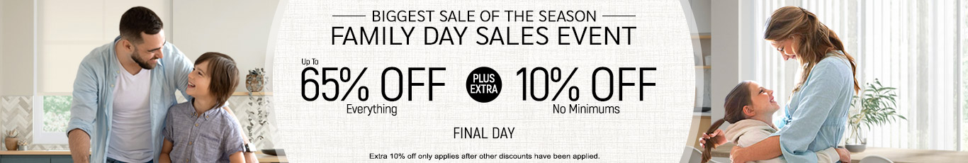 Up to 65% off everything + 10% off 