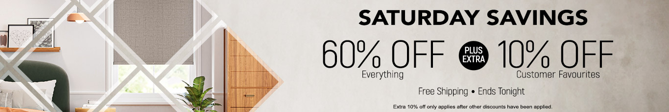 60% off everything + extra 10% off customer favourites