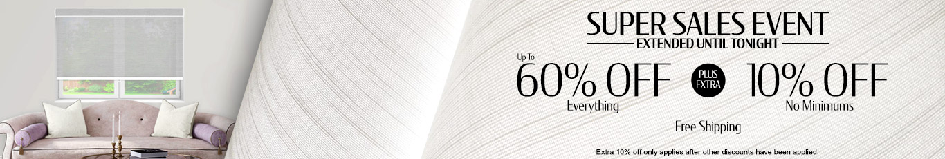 Save up to 60% + extra 10% off everything