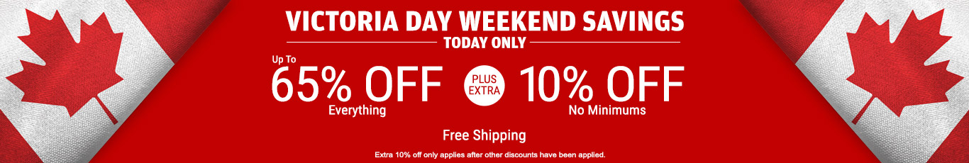 Up to 65% off everything + 10% off 