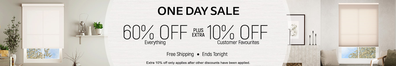 60% off everything + extra 10% off customer favourites