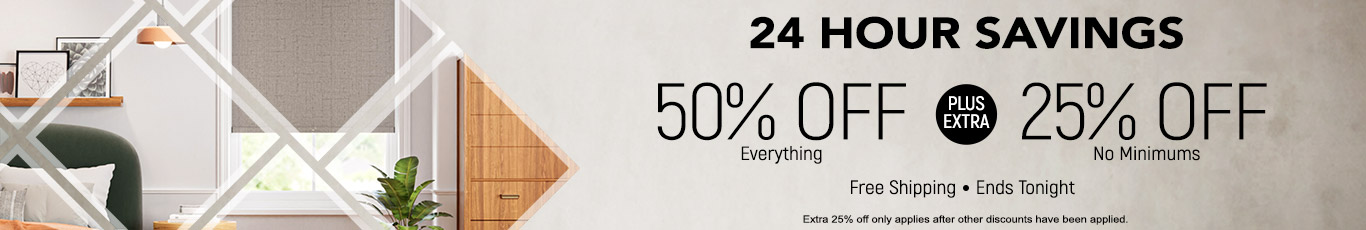 50% off everything + 25% off 