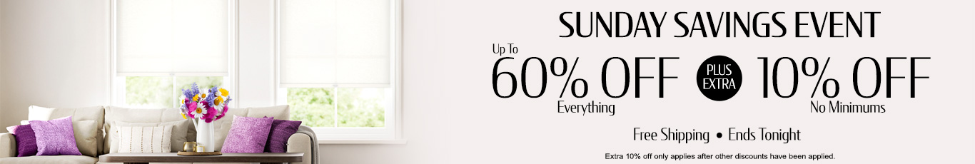 Save up to 60% + extra 10% off everything