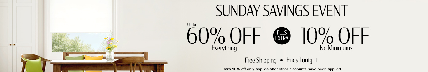 Save up to 60% + extra 10% off everything