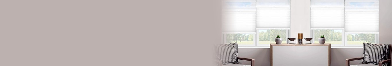 Trishade Cellular Shades provide three blinds in one with a top-down bottom-up lift system.