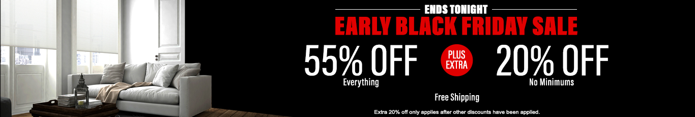 55% off everything + 20% off 