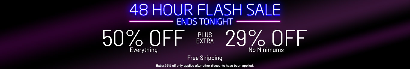 50% off everything + 29% off 