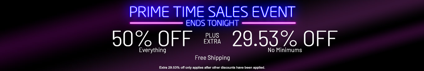 50% off everything + 29.53% off 